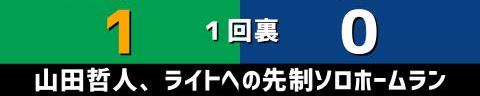 6月19日(土)　セ・リーグ公式戦「ヤクルトvs.中日」【試合結果、打席結果】　中日、7-3で勝利！　神宮球場今季初勝利！！！