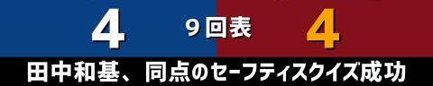 3月17日(金)　オープン戦「中日vs.楽天」【試合結果、打席結果】　中日、4-4で引き分け　9回裏に絶好機を作るもサヨナラ勝ちとはならず