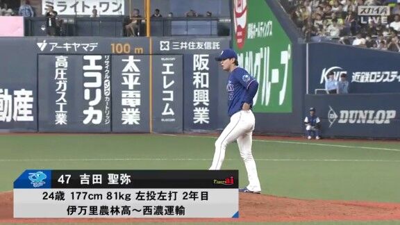 中日・吉田聖弥、満塁ピンチを切り抜け無失点！！！