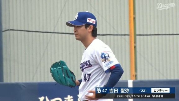 中日・吉田聖弥が“反省”