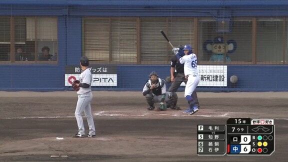 中日・ドアラ、試合中に様々な場所に移動する