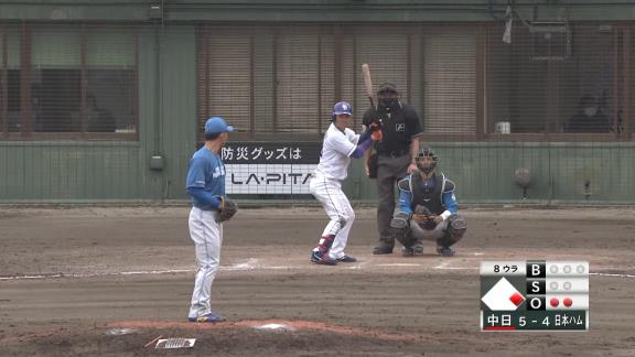 中日・溝脇隼人、バットで存在感！！！　1本塁打2打点2出塁！！！