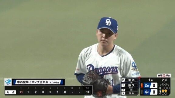 6月25日(木)　セ・リーグ公式戦「中日vs.DeNA」　中日ドラゴンズ、スタメン発表！！！