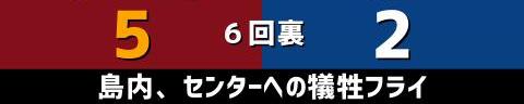 6月10日(木)　セ・パ交流戦「楽天vs.中日」【試合結果、打席結果】　中日、2-6で敗戦…　楽天に敗れて再び交流戦首位陥落…