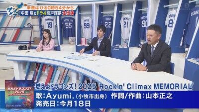 来週のサンデードラゴンズ、中日ドラフト4位・能戸輝夢&中田翔さんが生出演へ!!!