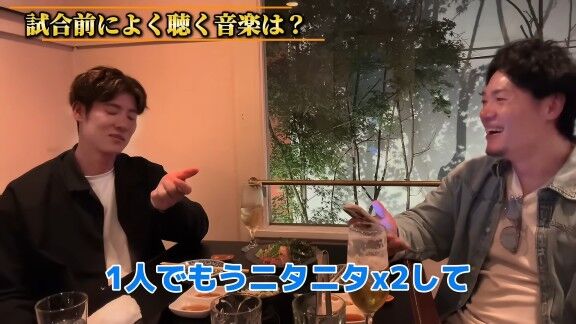 中日・上林誠知、「いつもTikTokを見て1人でニタニタしている」選手を明かす