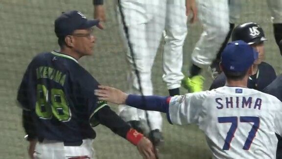 5月15日(金)　セ・リーグ公式戦「中日vs.ヤクルト」　死球後に乱闘寸前となり“警告試合”に