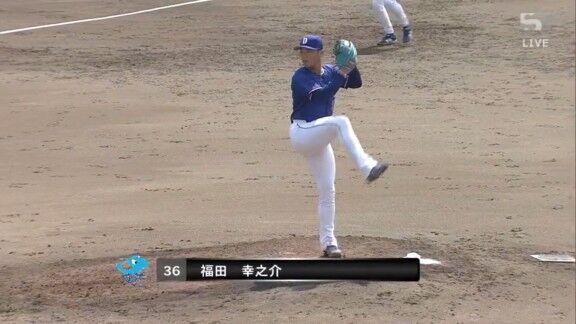 中日・福田幸之介、今日の登板結果