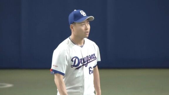 中日育成ドラフト1位・牧野憲伸が三者凡退ピッチング
