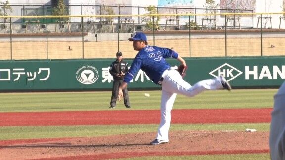 中日・福敬登、試合を締めてセーブ！！！