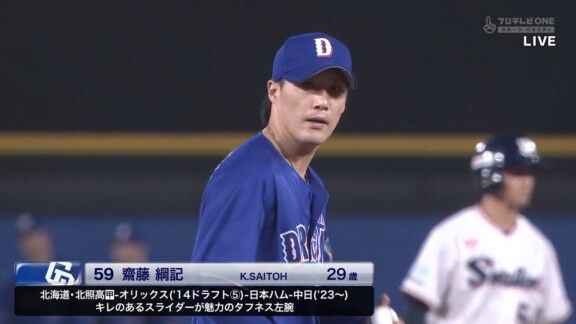 中日・齋藤綱記、見事な火消しも見せるも本人は投げたボールについて…
