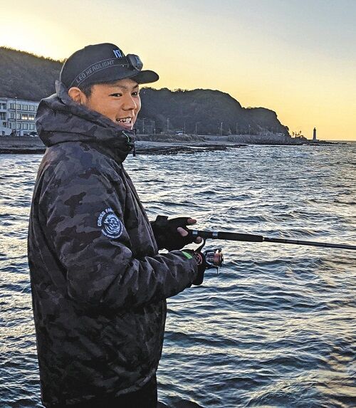 中日・高橋周平、年末も知多半島で釣りを楽しむ