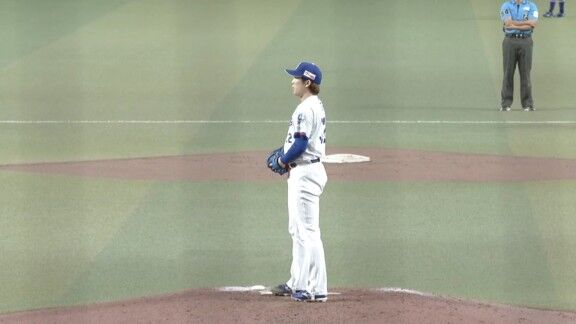 中日・伊藤茉央、試合を締める！！！　石橋康太が今季初出場！！！