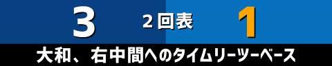 7月19日(火)　セ・リーグ公式戦「中日vs.DeNA」【試合結果、打席結果】　中日、3-2で勝利！　初回に3ランホームランで先制！1点差まで追い上げられるもリリーフ陣で逃げ切る！！！