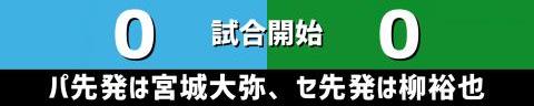 7月17日(土)　マイナビオールスターゲーム2021 第2戦【試合結果、セントラル・リーグ打席結果】　パ・リーグが4-3でセ・リーグに勝利