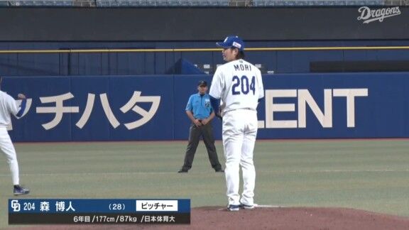中日・森博人、支配下登録へ猛アピール！！！