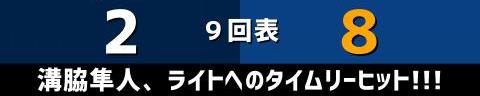 6月8日(木)　セ・パ交流戦「西武vs.中日」【試合結果、打席結果】　中日、8-2で勝利！！！　打線は13安打8得点！！！柳裕也が今季チーム初完投勝利！！！