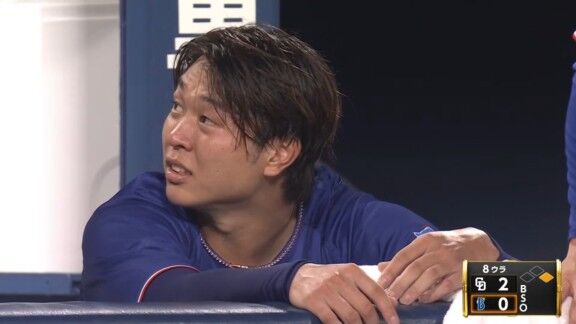 中日・高橋宏斗、7回途中まで完全試合継続の圧巻投球！！！　8回に手を気にして降板もベンチには姿
