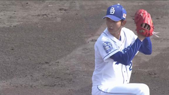 中日・岡田俊哉、ここまでの実戦4試合で許したランナーは1人だけ！抜群の安定感！　与田監督「今年はフォームもちょっと改造しながら、バランスが良くなってきた」【全登板結果】