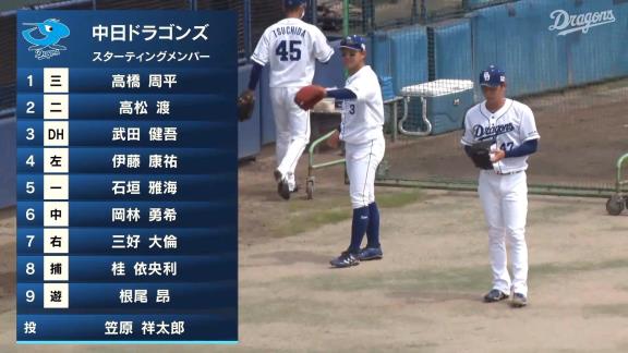 中日・石垣雅海「ホームランは完璧でした」