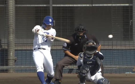 中日戦力外の亀澤恭平、トライアウト5打席で4出塁の猛アピール！！！　最終打席でスリーベースヒットも