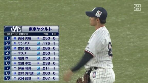 先制タイムリーを放った中日・細川成也がコメント