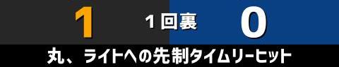 8月13日(金)　セ・リーグ公式戦「巨人vs.中日」【試合結果、打席結果】　中日、2-4で敗戦…　一時は逆転に成功するも、勝ちパターンでの逃げ切りに失敗…