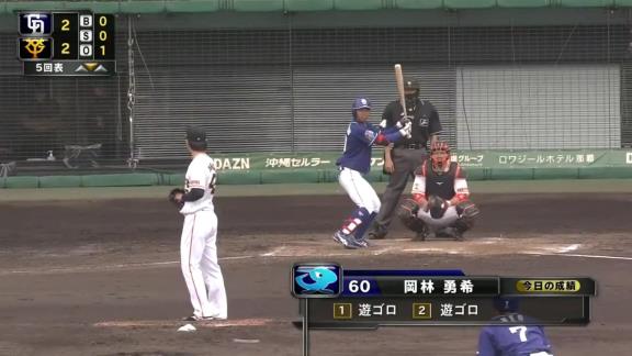 中日・岡林勇希選手の2安打1打点の活躍に与田監督「アウトになっても非常に惜しいアウトが多い。レベルアップはよりしたのかな」【打席結果】