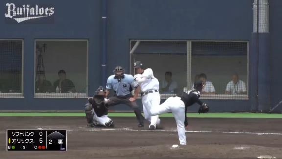 オリックス・松井佑介の移籍後初ホームラン、完璧すぎる