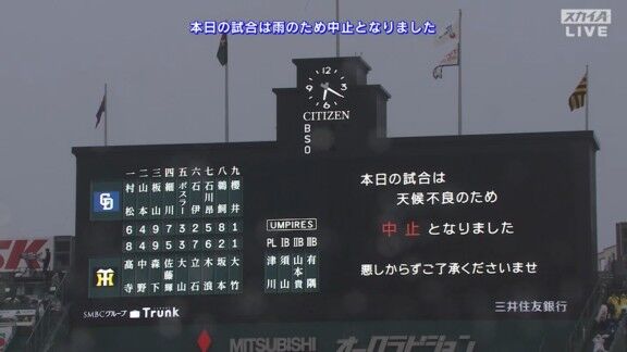 5月21日(木)　セ・リーグ公式戦「阪神vs.中日」【全打席結果速報】　石川昂弥、鵜飼航丞、櫻井頼之介らが出場！！！