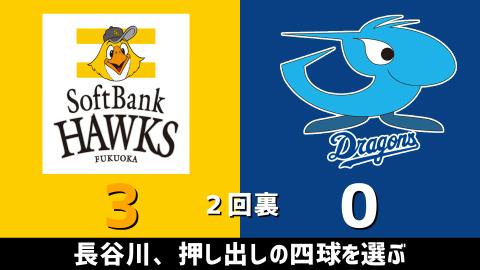 3月2日(火)　オープン戦「ソフトバンクvs.中日」【試合結果、打席結果】　中日、オープン戦初戦は2-14で敗戦…