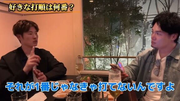 Q.好きな打順は何番？ → 中日・上林誠知が明かす