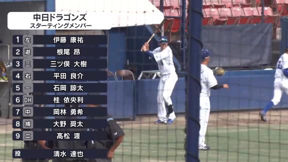 中日・清水達也、ファームで9回136球プロ初完投勝利！！！「キツかったけど大野さん引っ張ってくれた」【投球結果】