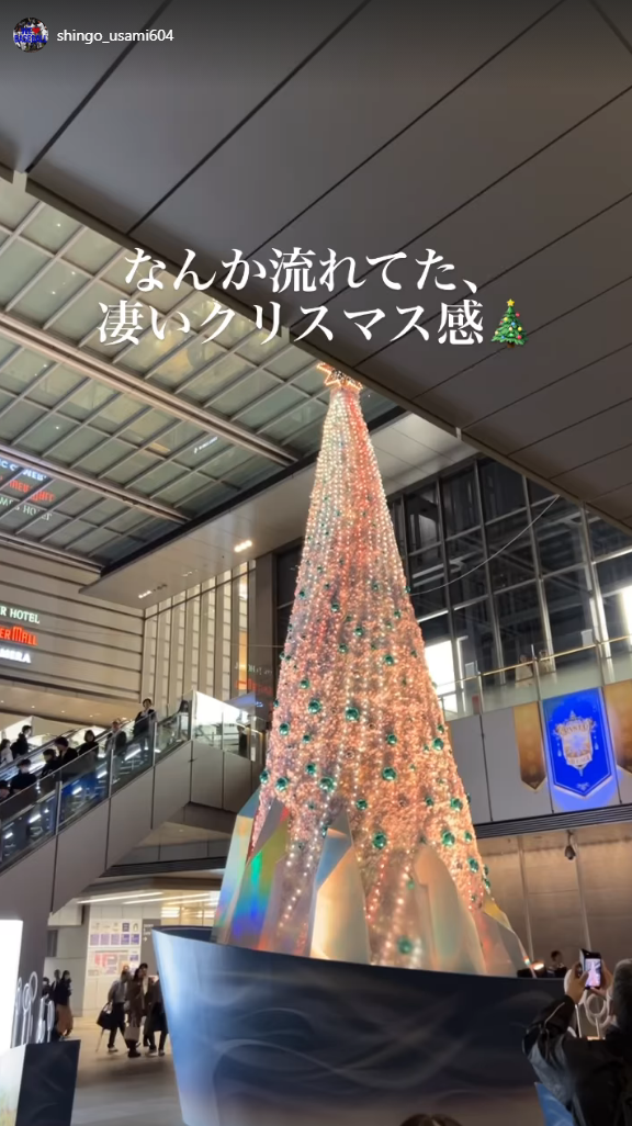 中日・宇佐見真吾「なんか流れてた、凄いクリスマス感」