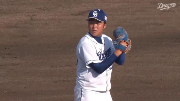 中日育成ドラフト2位・上田洸太朗投手、高卒ルーキーながら開幕から10試合連続無失点を記録！　2イニング完璧投球！「ストライクゾーンで勝負ができた」