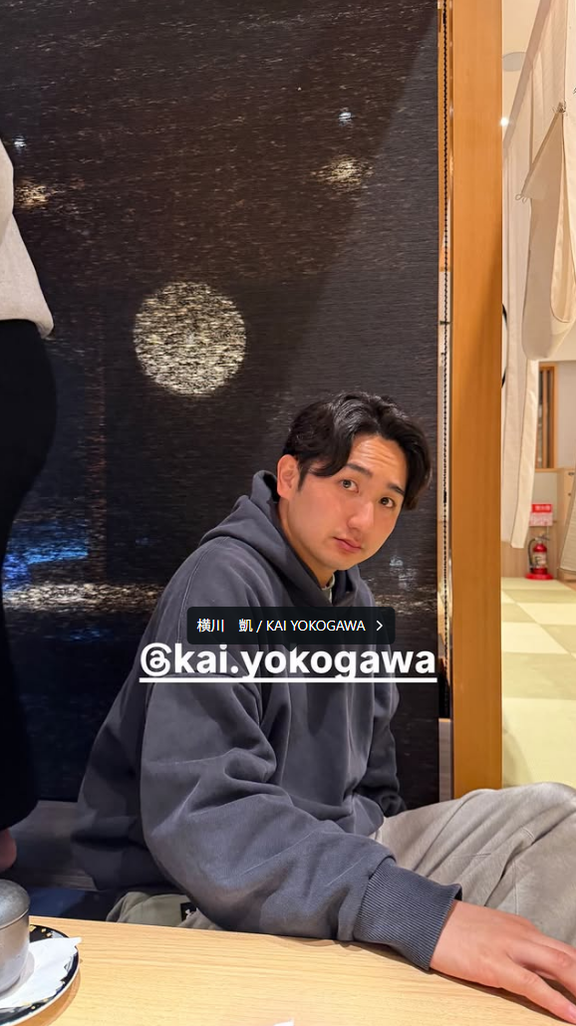 中日・根尾昂、巨人・横川凱の写真を投稿する