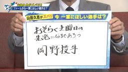 山田久志さんがファームから1軍に上げてほしいという選手は…？