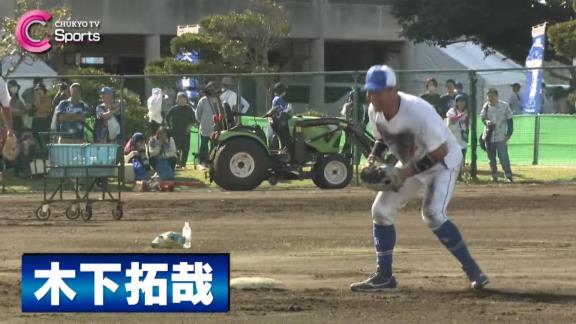 中日ドラゴンズ捕手陣が“超ハード特守”【動画】