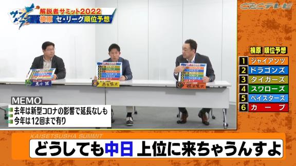 槙原寛己さんは中日ドラゴンズをセ・リーグ2位予想　その理由とは…？