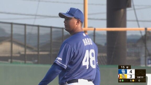 中日・土生翔太がロングリリーフで好投を見せる