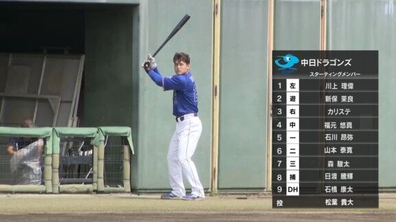 中日ドラゴンズ2軍、3点先制！！！