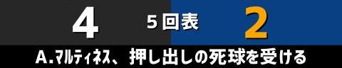 8月15日(日)　セ・リーグ公式戦「巨人vs.中日」【試合結果、打席結果】　中日、2-4で敗戦…　後半戦勝利なく、前半戦から6連敗に…