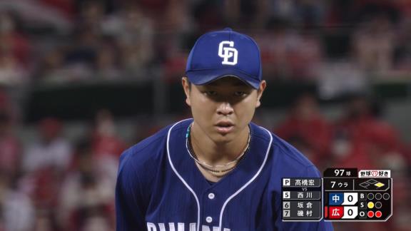 中日・高橋宏斗投手、試合を完璧に作り続ける