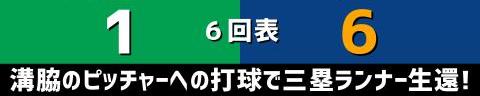 9月4日(日)　セ・リーグ公式戦「ヤクルトvs.中日」【全打席結果速報】　岡林勇希、土田龍空、高橋宏斗らが出場！！！