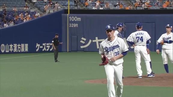 中日ドラフト3位・岡野祐一郎、7月30日以来の1軍マウンドは6回途中3失点　巨人・坂本勇人に2打席連続本塁打を許す「注意すべきバッターに打たれてしまった…」【投球結果】