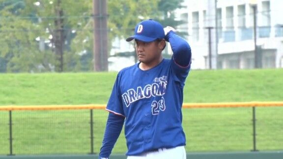 中日・森山暁生、今日の登板結果