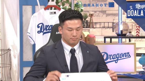 中日ドラフト6位・加藤竜馬、1年目の目標とプロ野球選手としての夢を明かす