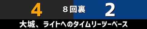 8月13日(金)　セ・リーグ公式戦「巨人vs.中日」【試合結果、打席結果】　中日、2-4で敗戦…　一時は逆転に成功するも、勝ちパターンでの逃げ切りに失敗…