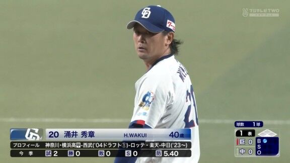7月4日(土) セ・リーグ公式戦「中日vs.巨人」 中日ドラゴンズ、スタメン発表!!!