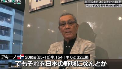 森繁和さん、中日ドラゴンズの敗因について「一番は…」